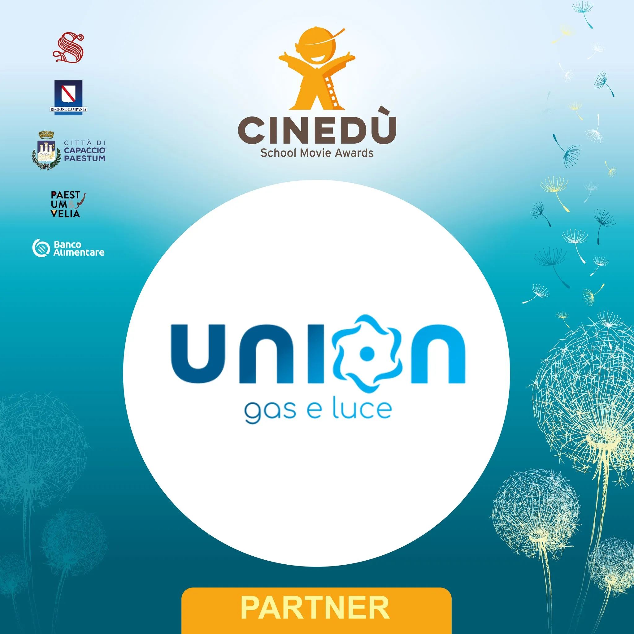 Union Gas e Luce sponsor di “Cinedù - School Movie Awards”